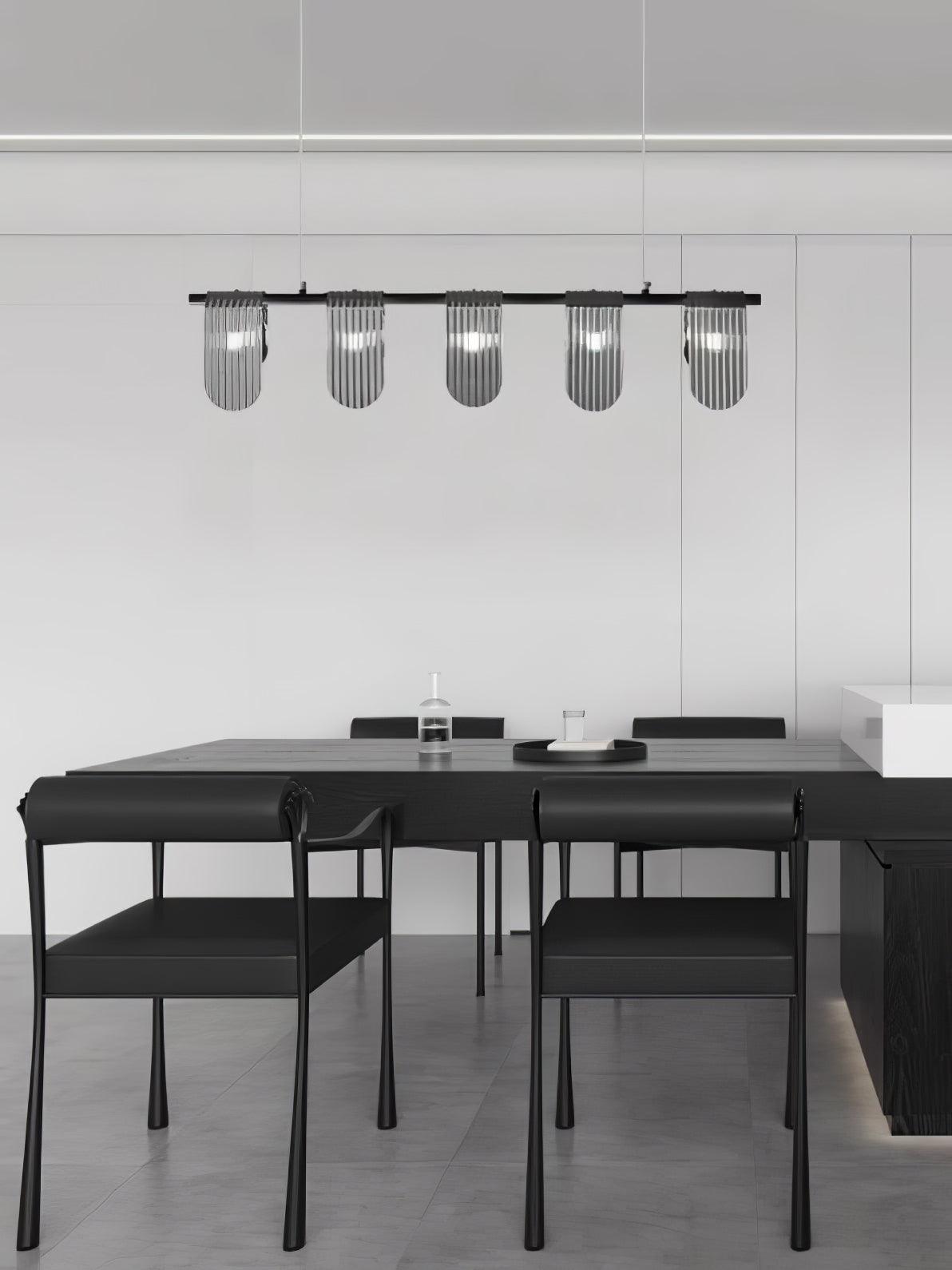 Celorella lampadario in vetro moderno