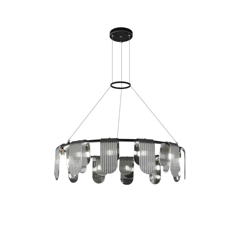 Celorella lampadario in vetro moderno