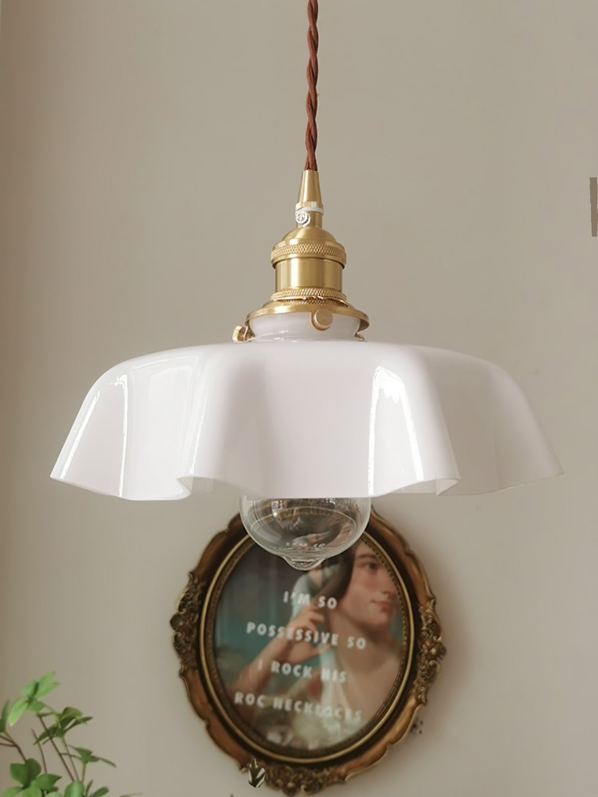 Liorivora lampada a sospensione fiore Francese per sala da pranzo