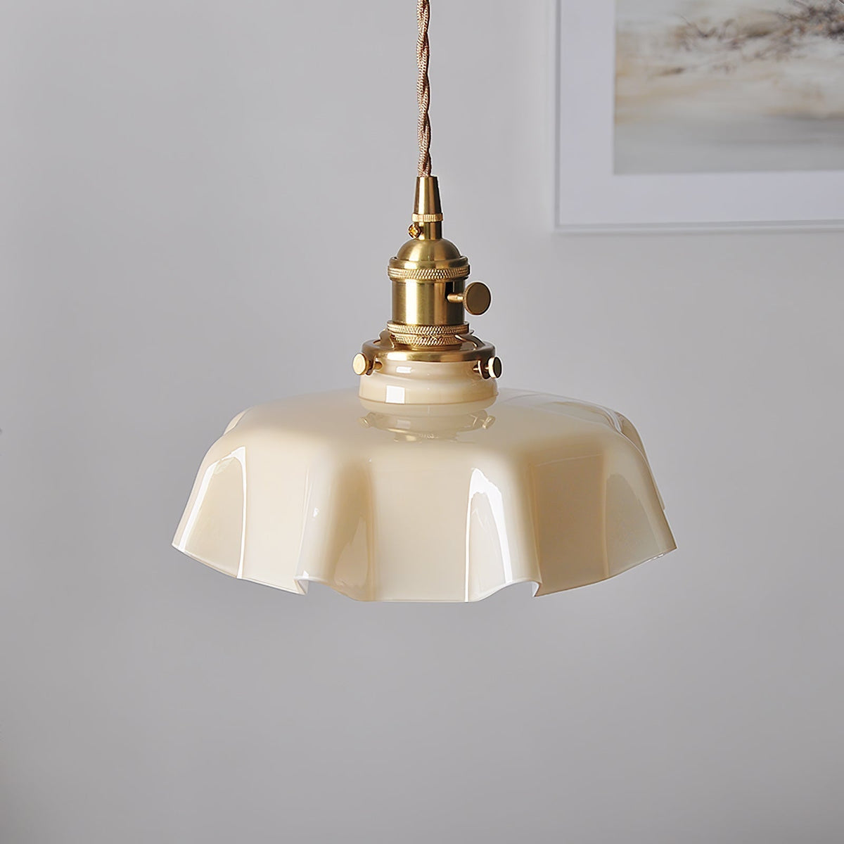 Liorivora lampada a sospensione fiore Francese per sala da pranzo