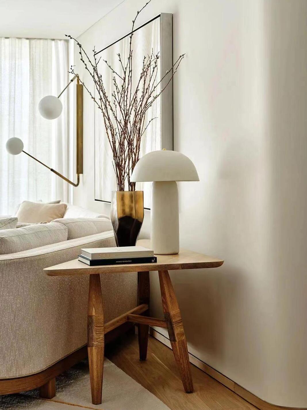 Brolen lampada da tavolo minimalista in Ceramica
