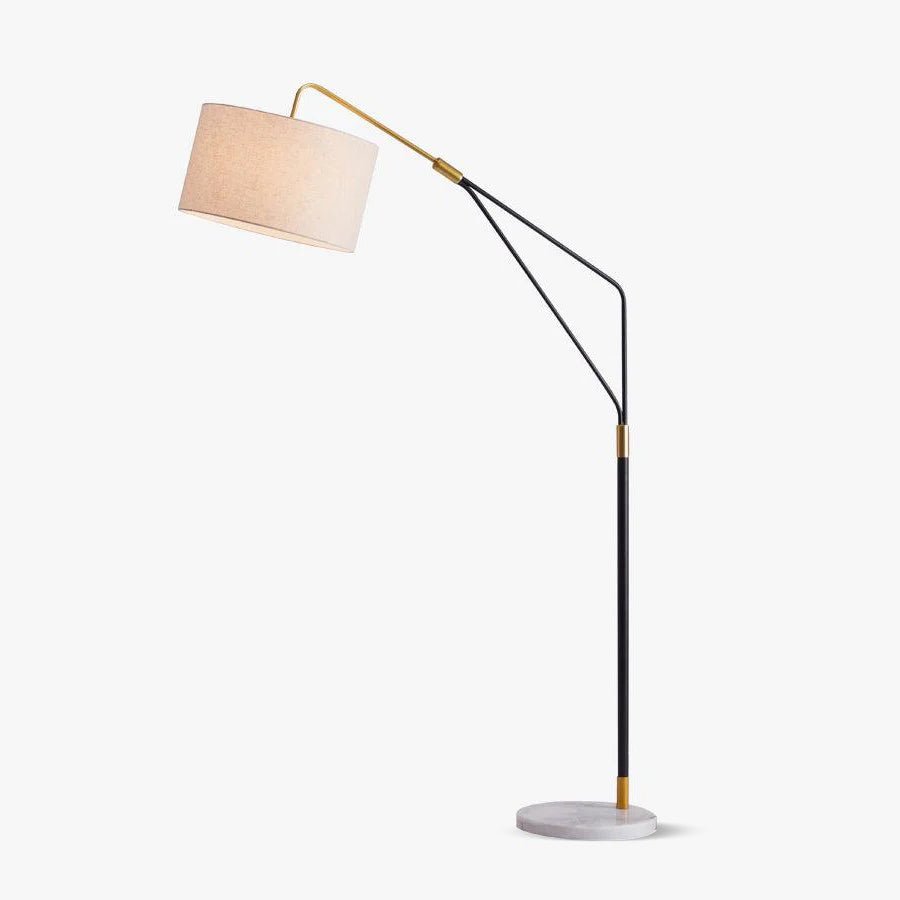 Eveny lampada da terra minimalista in marmo