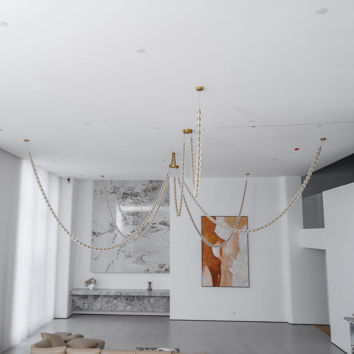 Nexus Oro lampadario in cristallo - 元字段测试