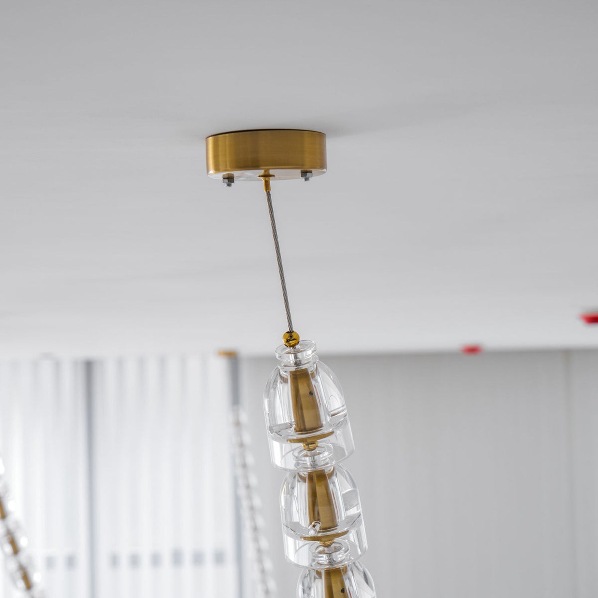 Nexus Oro lampadario in cristallo - 元字段测试