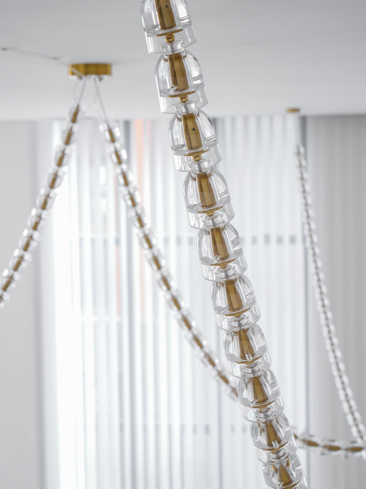 Nexus Oro lampadario in cristallo - 元字段测试