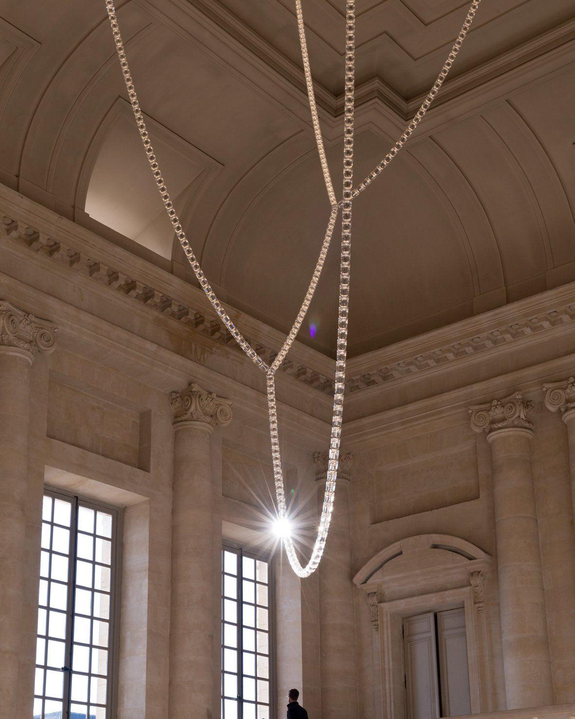 Nexus Oro lampadario in cristallo - 元字段测试