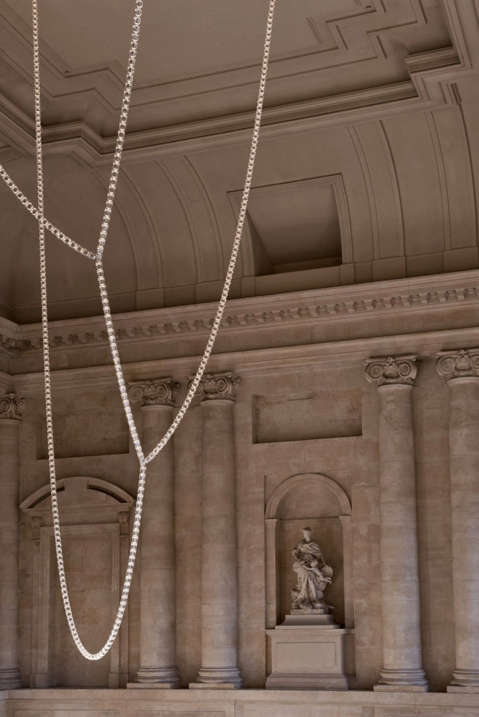 Nexus Oro lampadario in cristallo - 元字段测试