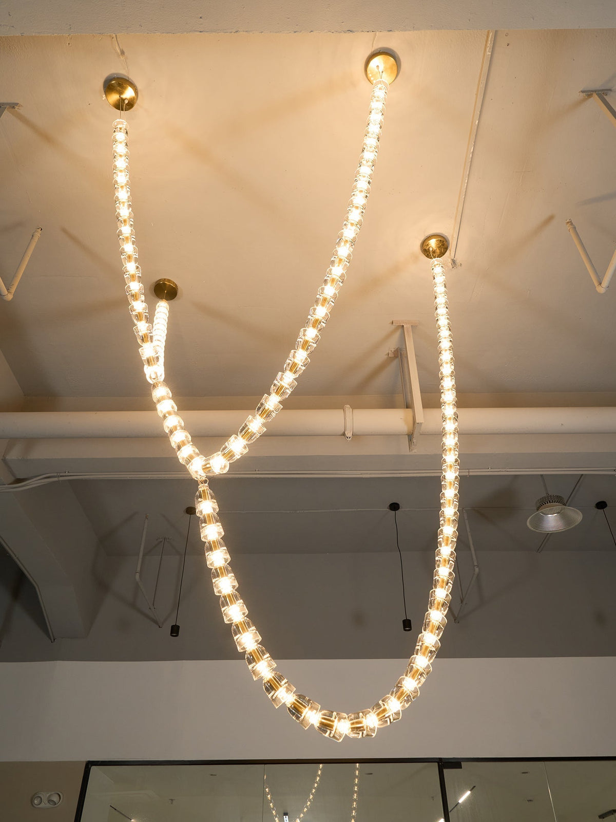 Nexus Oro lampadario in cristallo - 元字段测试