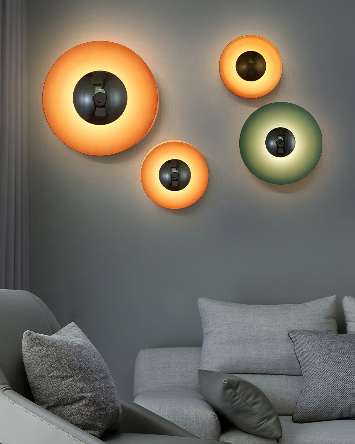 Applique Eclipse Ispirazione Moderna Minimalista Accento - Relic Pieces