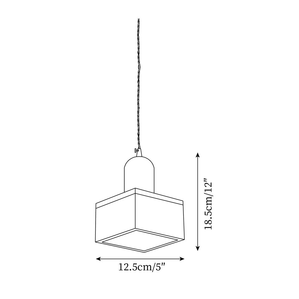 Lampada a sospensione in legno, forme assortite in legno massello e ottone