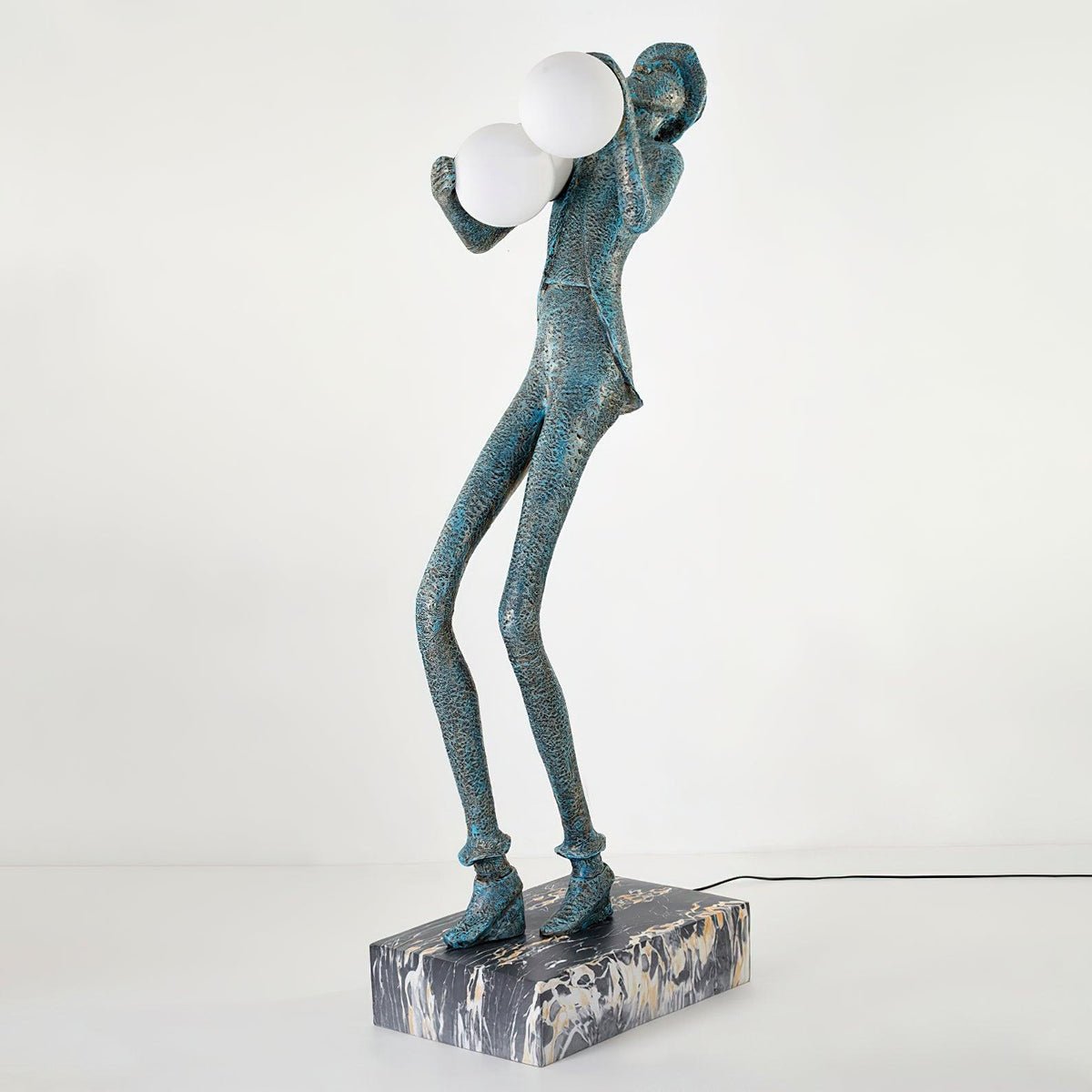 Seloia Gentleman Sculpture lampada da terra