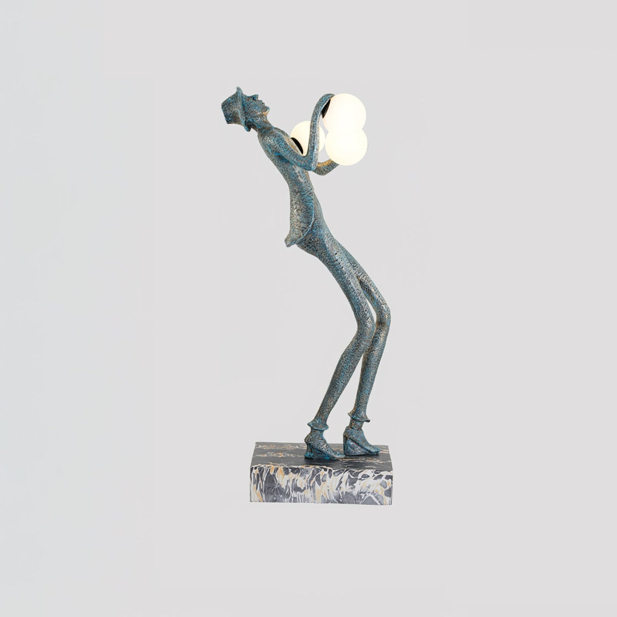 Seloia Gentleman Sculpture lampada da terra