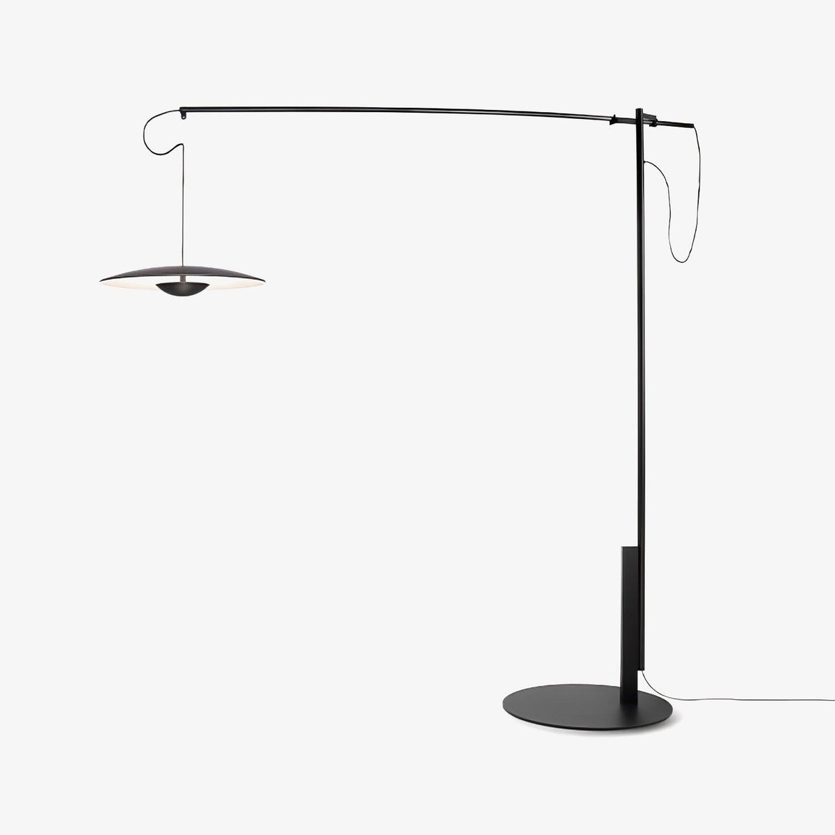 Ferinira lampada da terra in Alluminio minimalista
