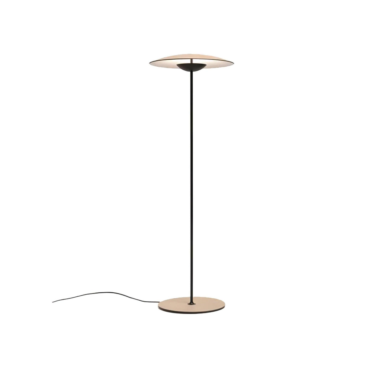 Ferinira lampada da terra in Alluminio minimalista