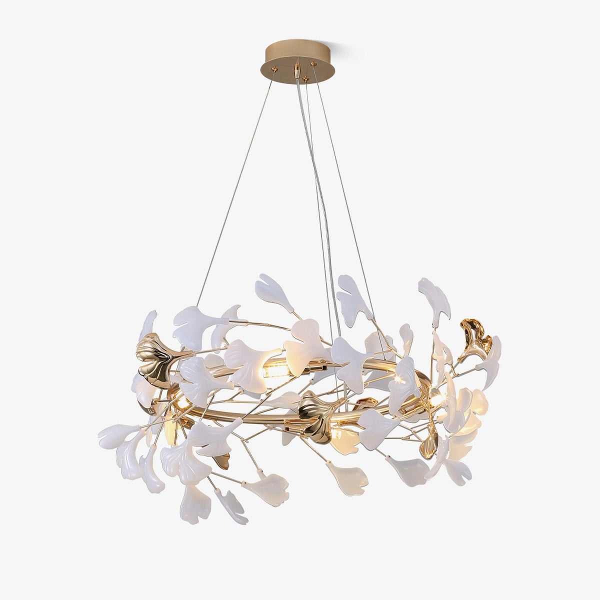 Vixu lampadario Postmodern Luxury Gingko Ceramics