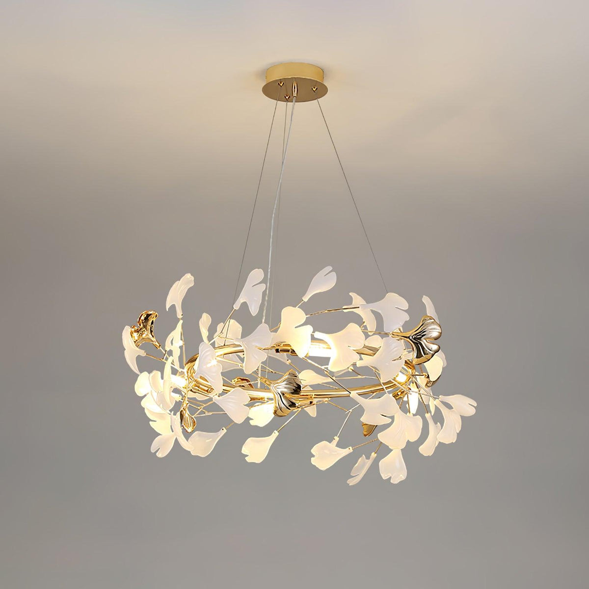 Vixu lampadario Postmodern Luxury Gingko Ceramics