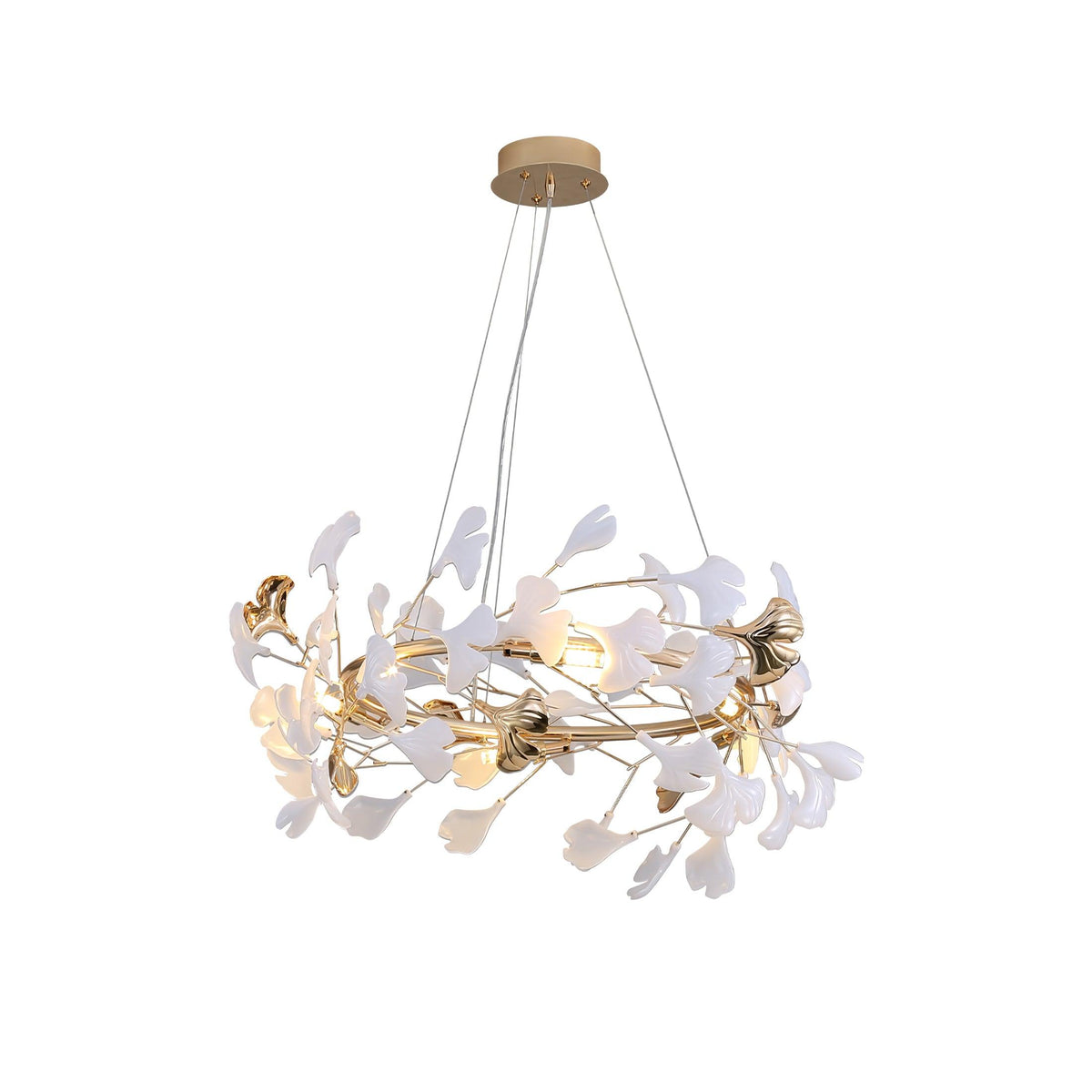 Vixu lampadario Postmodern Luxury Gingko Ceramics