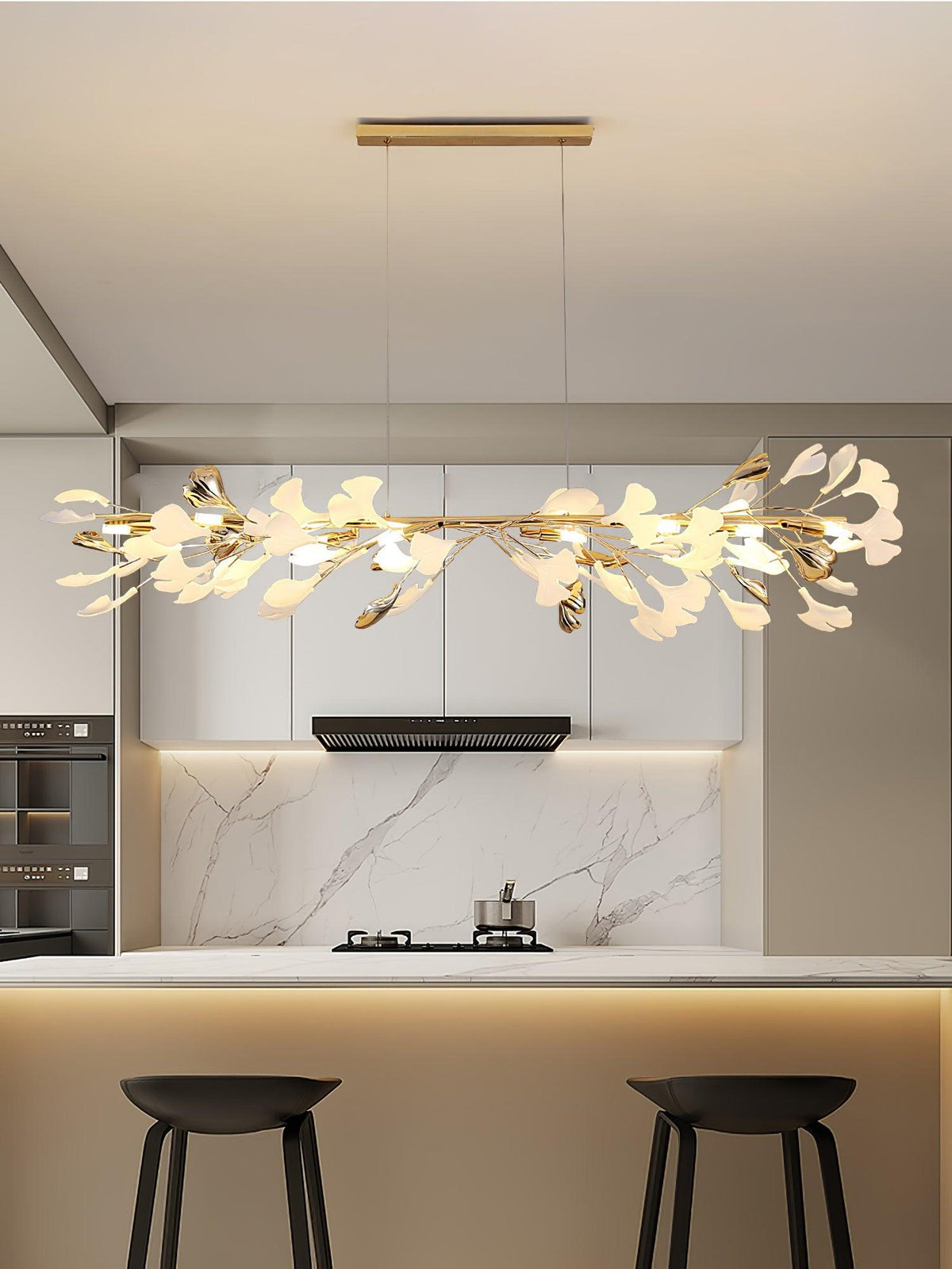 Vixu lampadario Postmodern Luxury Gingko Ceramics