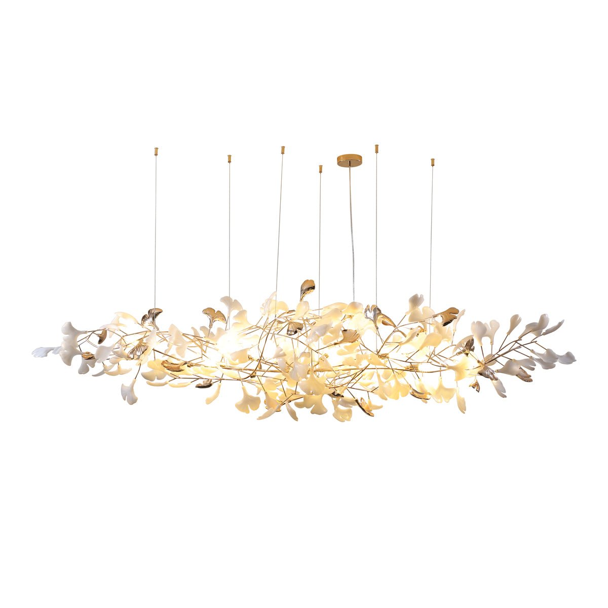 Sovell lampadario di lusso Postmoderno Ginkgo Cloud Ceramics