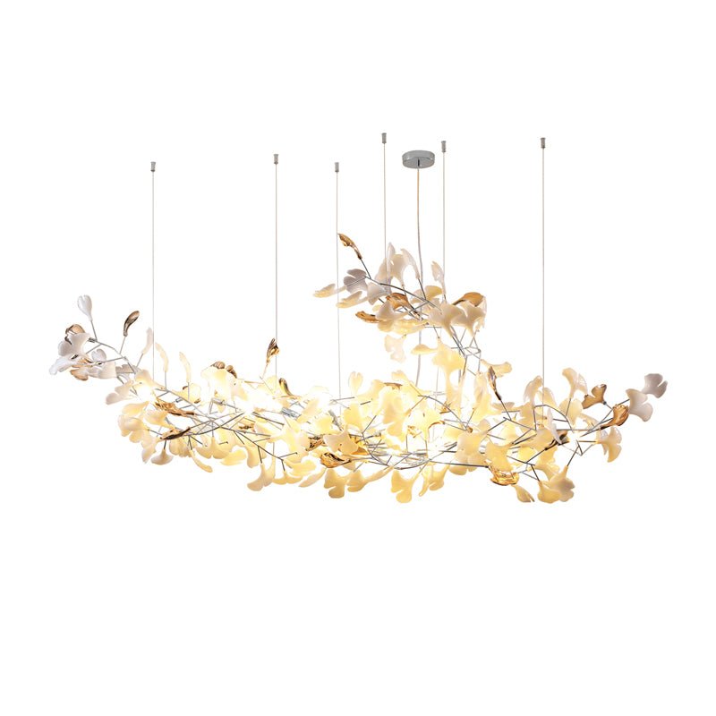 Sovell lampadario di lusso Postmoderno Ginkgo Cloud Ceramics