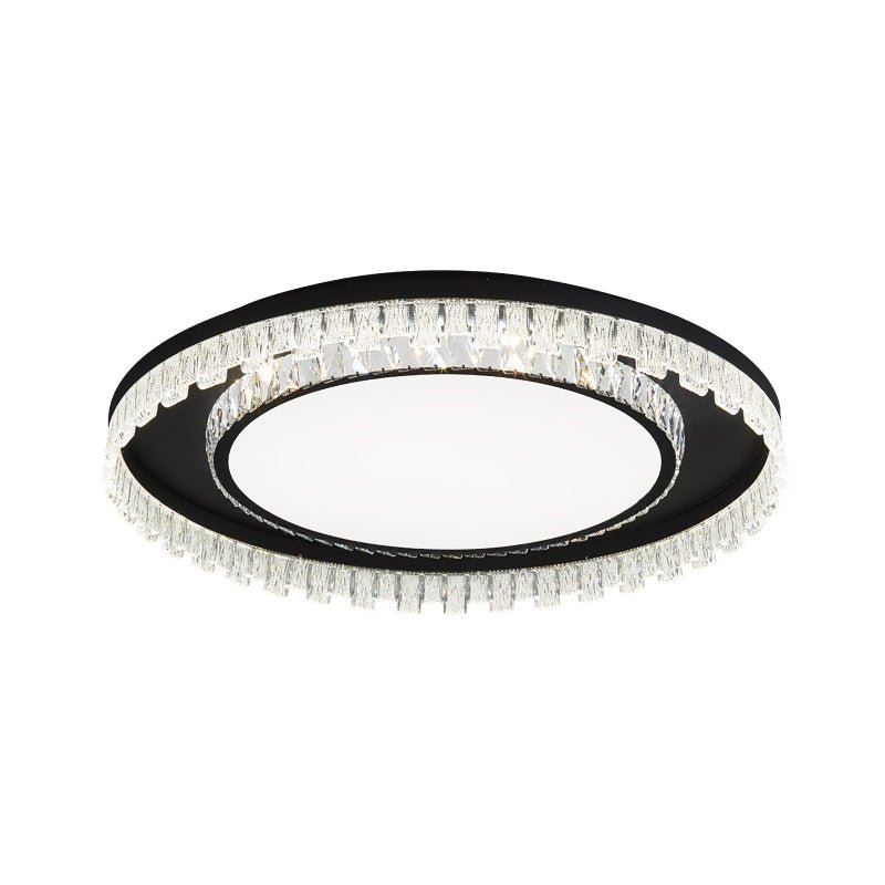 Nythee lampada da soffitto moderna minimalista in cristallo