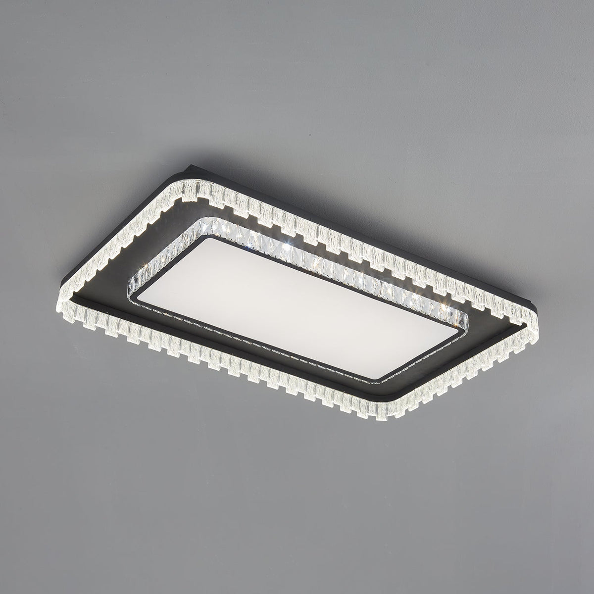 Nythee lampada da soffitto moderna minimalista in cristallo