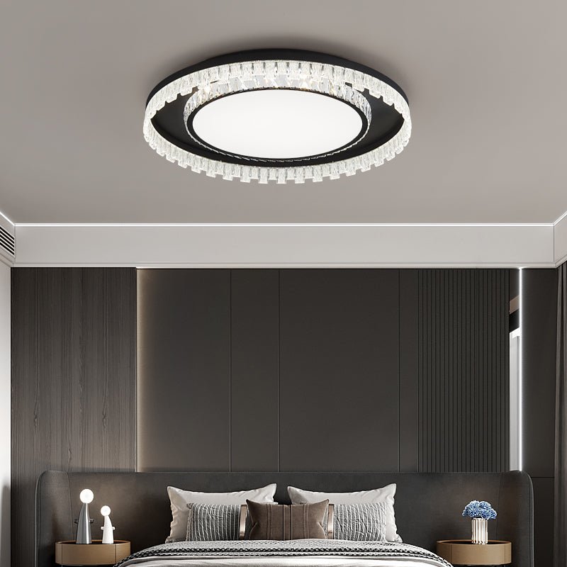 Nythee lampada da soffitto moderna minimalista in cristallo