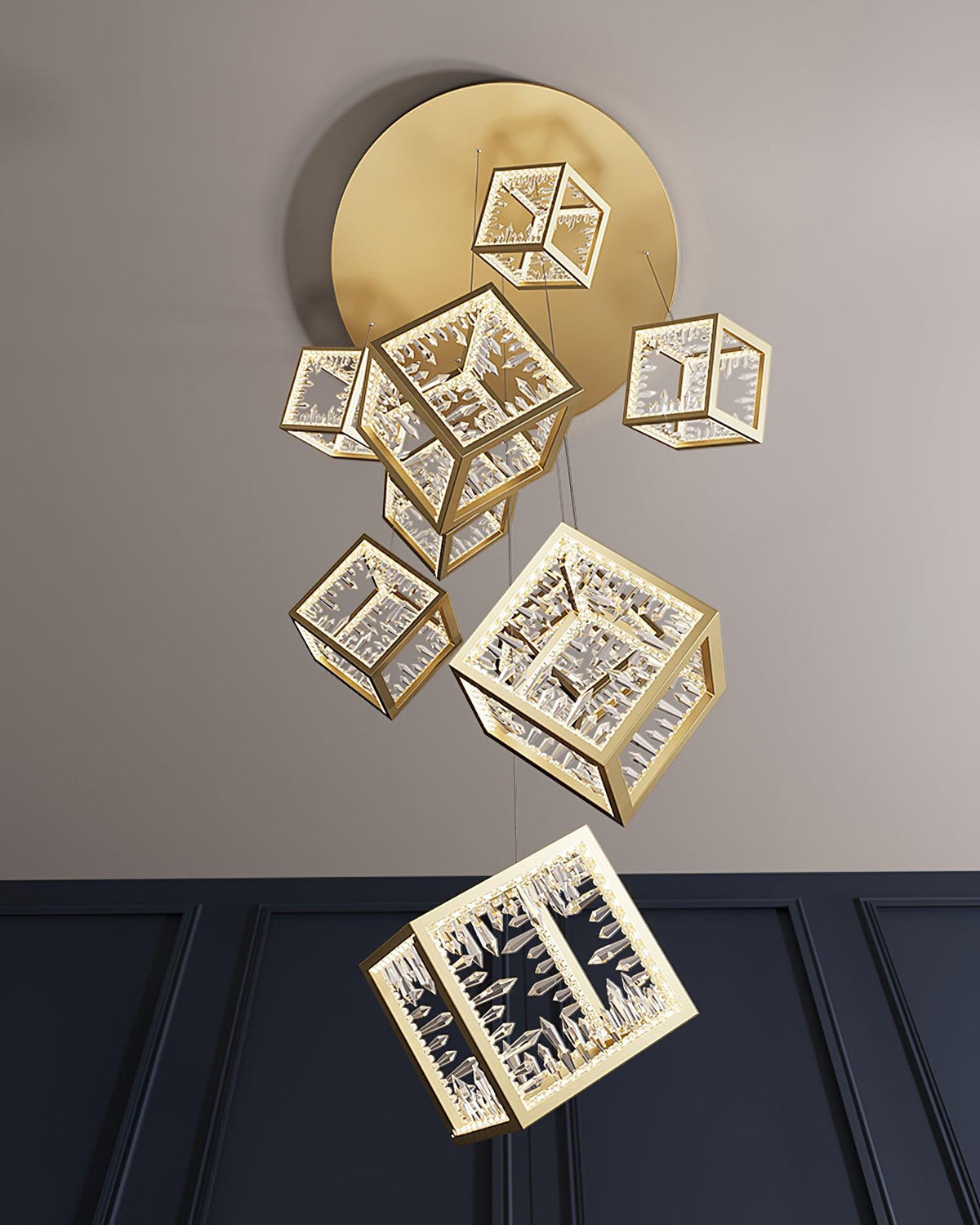 Lattice lampadario
