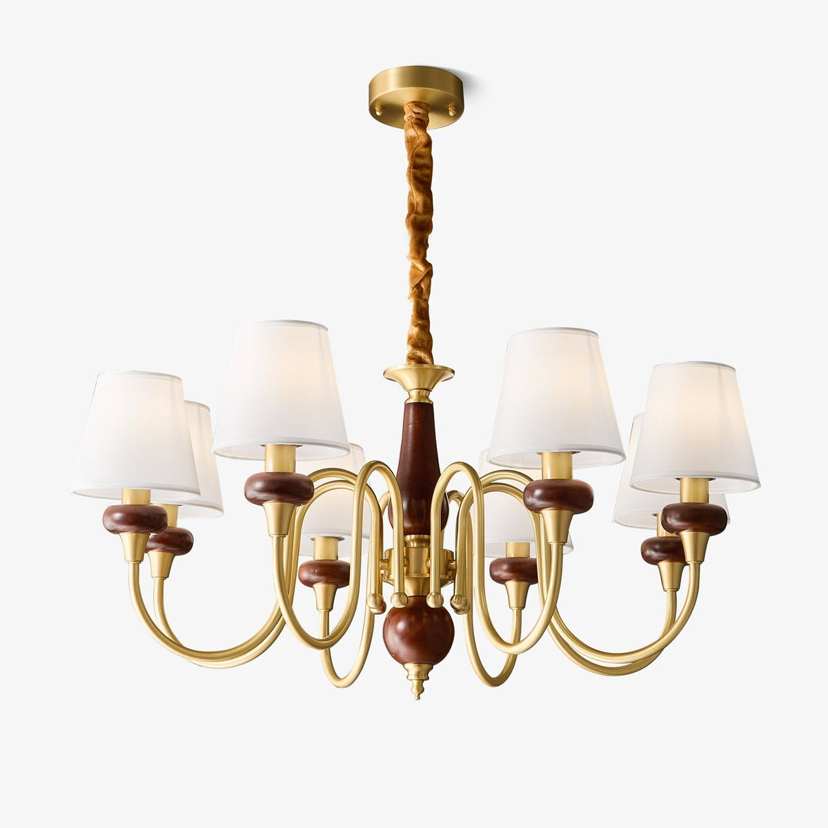 Zovena Classic Elegance vintage Fabbricato in legno lampadario