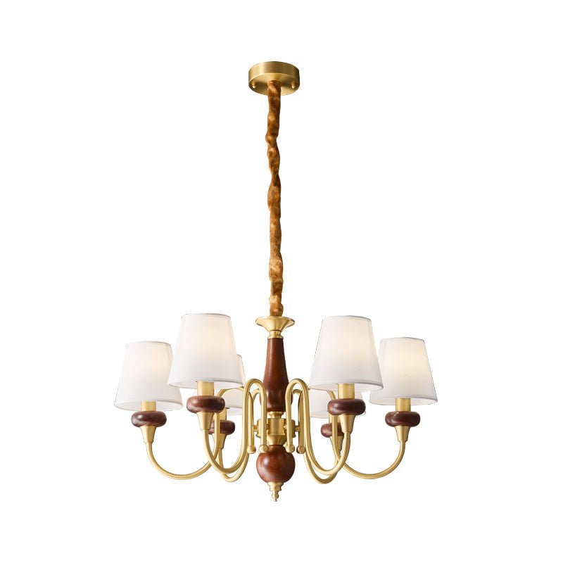 Zovena Classic Elegance vintage Fabbricato in legno lampadario