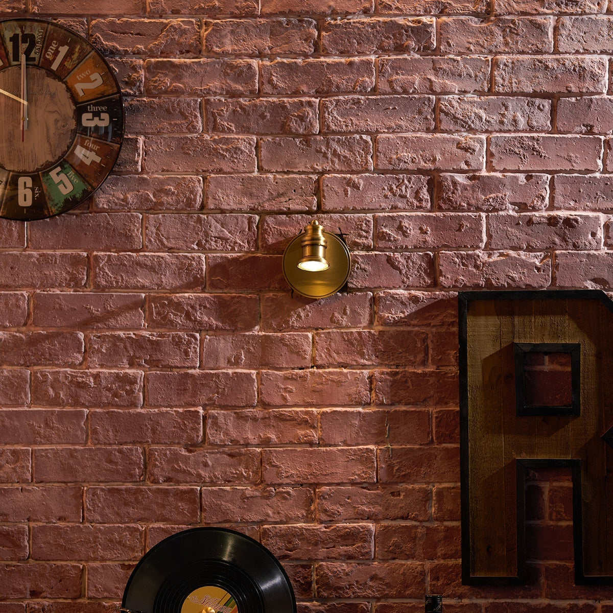 Corten applique in ottone