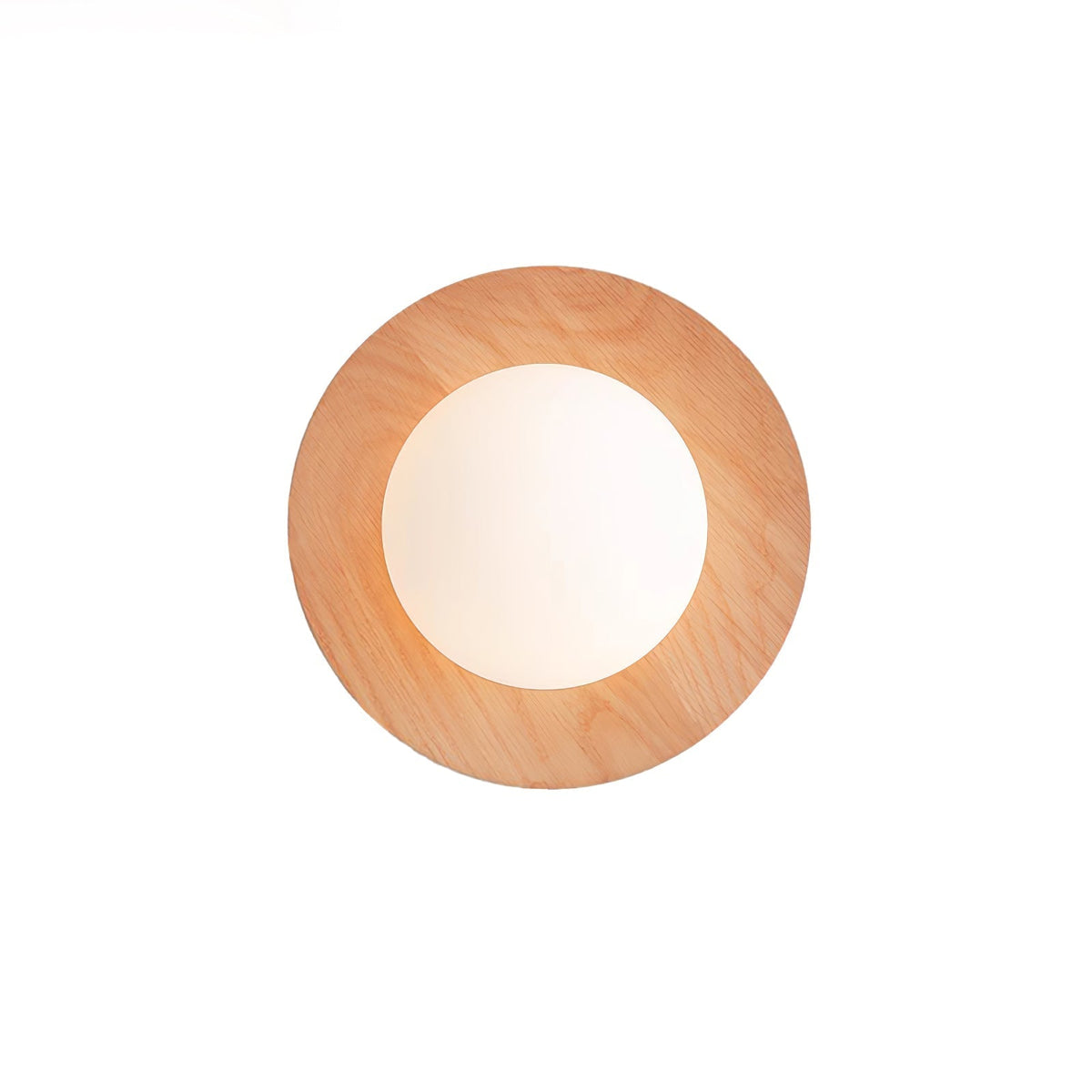Eloza lampada da parete in legno e vetro moderna minimalista