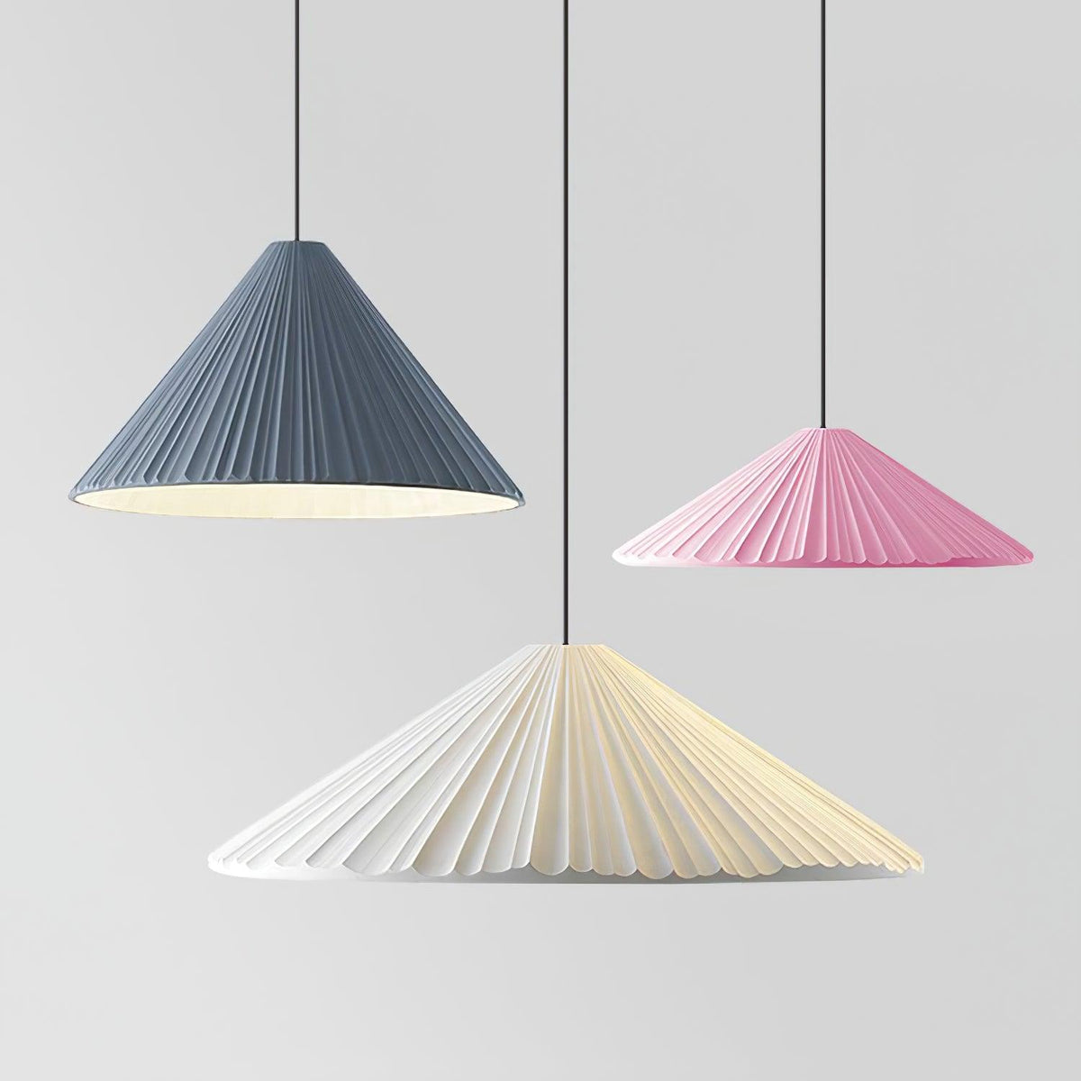 Cone Hat resina lampada a sospensione