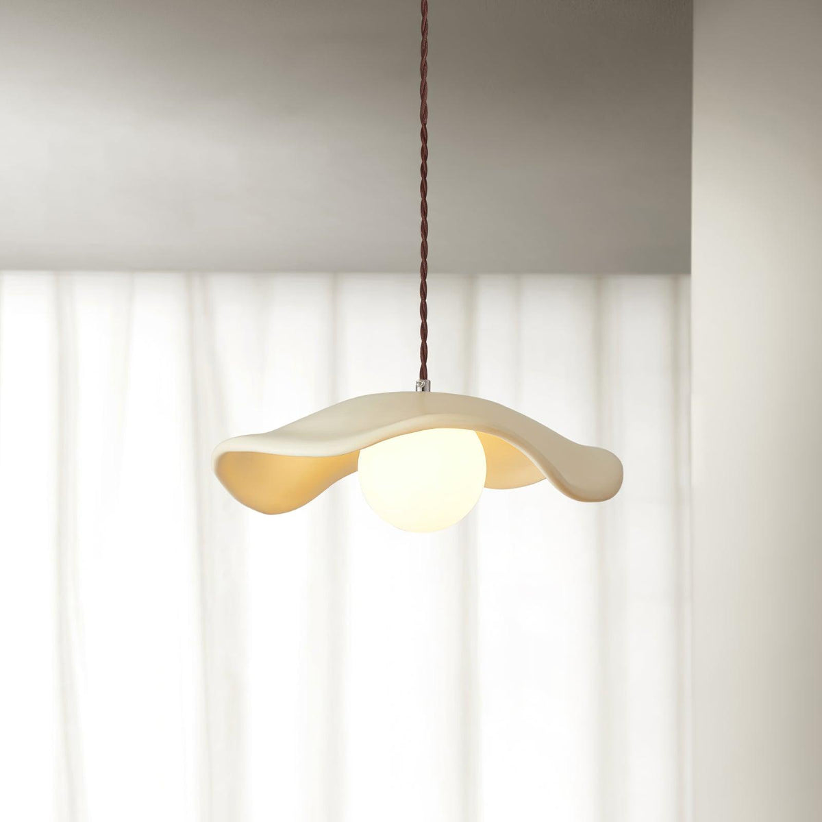 Fluid Organic Hats lampada a sospensione