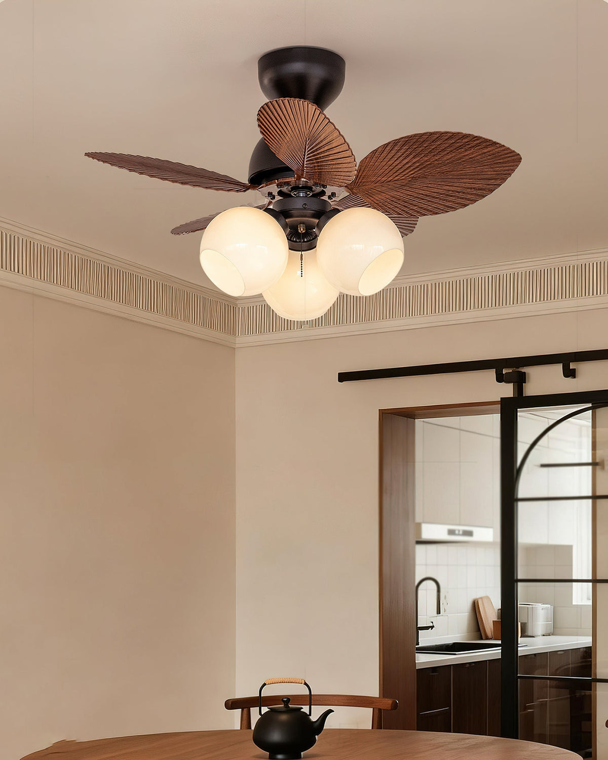 Ambrose ventilatore da soffitto con luce