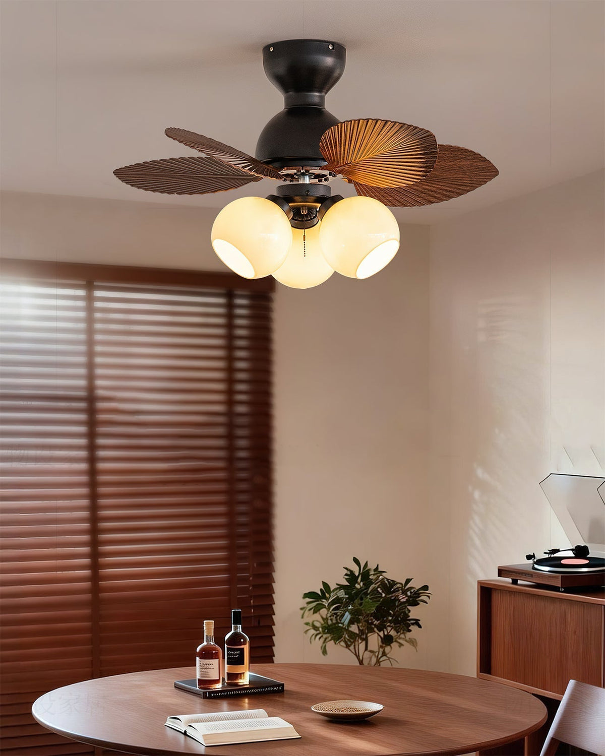 Ambrose ventilatore da soffitto con luce