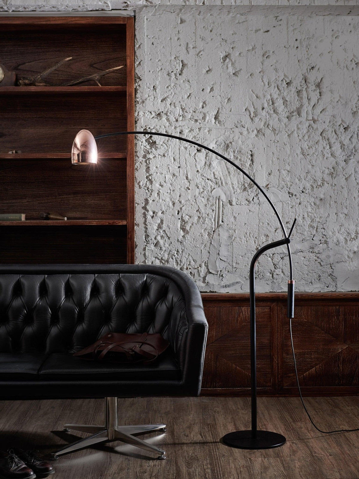 Arc lampada da terra LED moderna