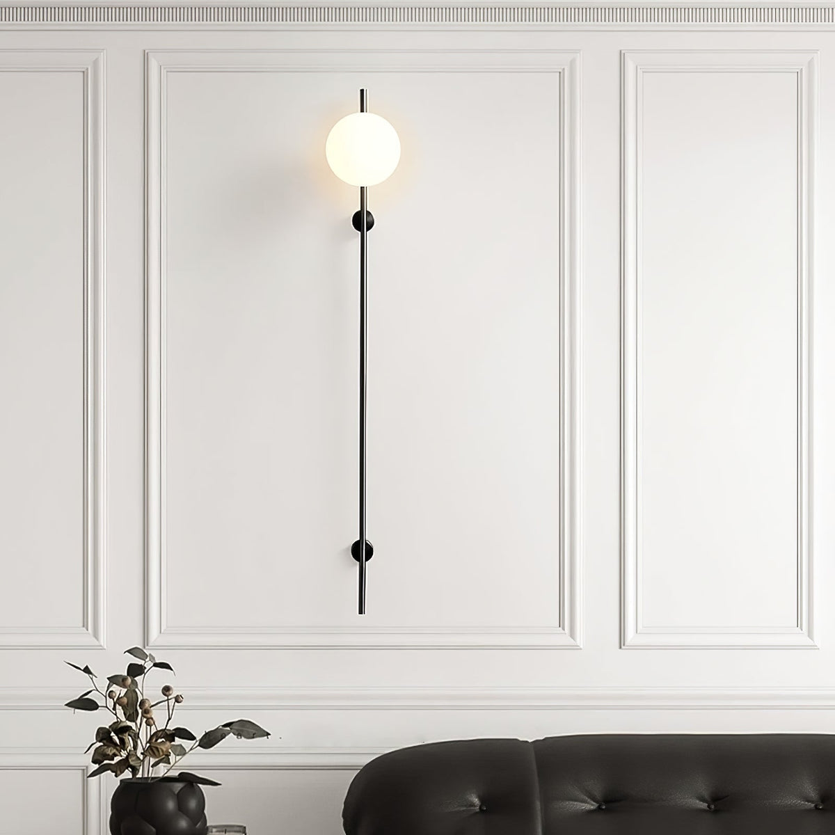 Evshaora lampada da parete in vetro moderno minimalista