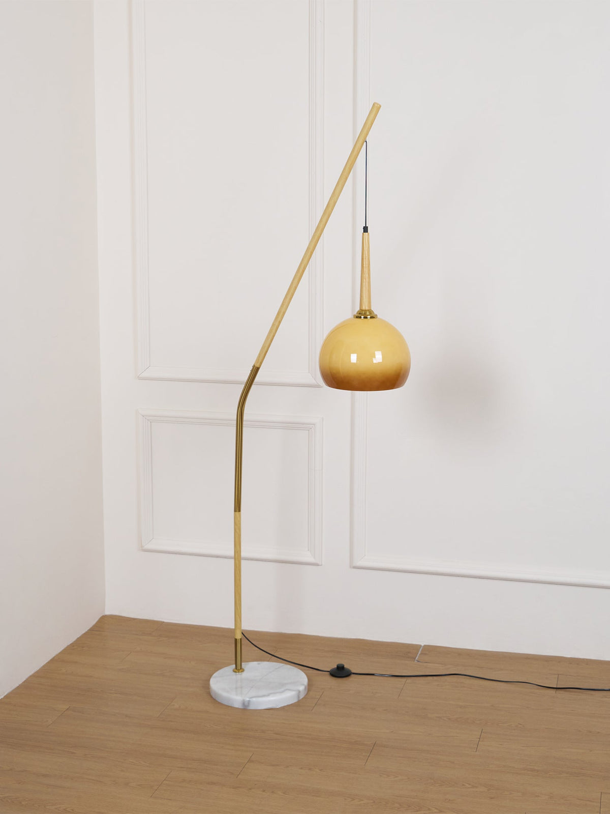 Catalil lampada da terra in vetro Retro