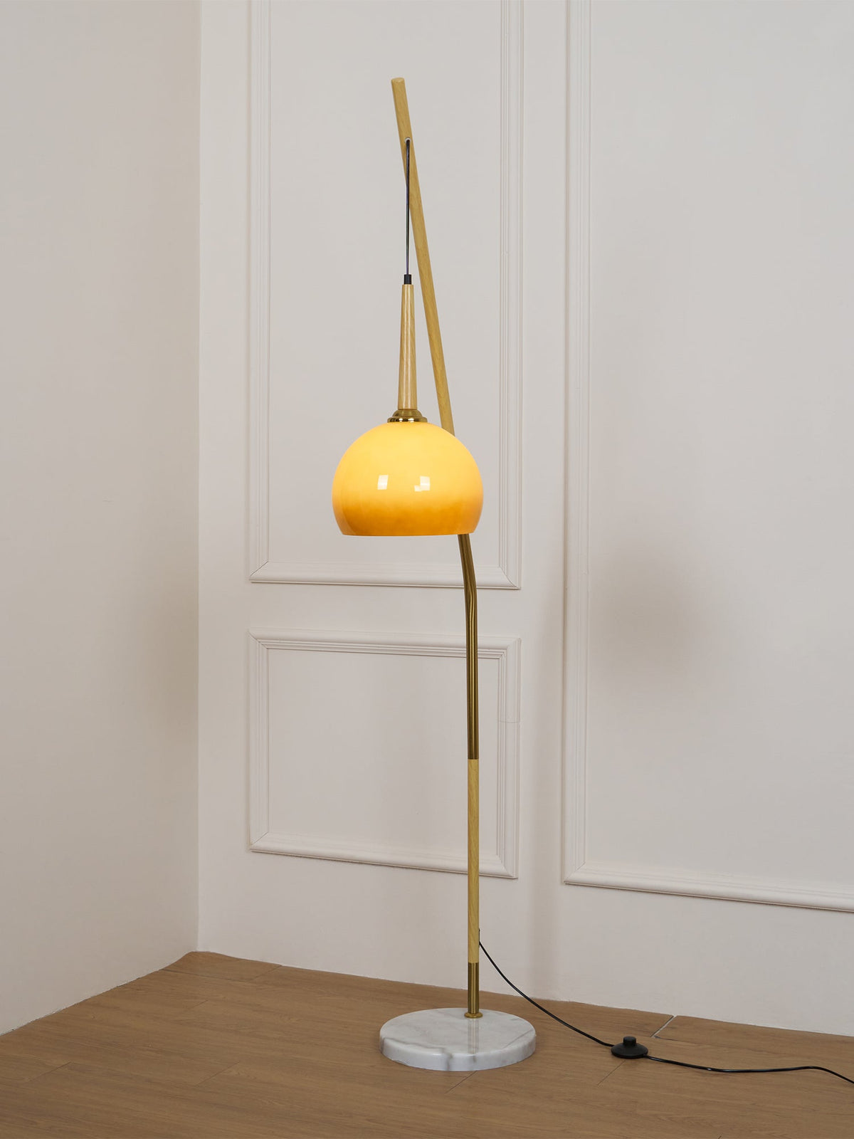 Catalil lampada da terra in vetro Retro