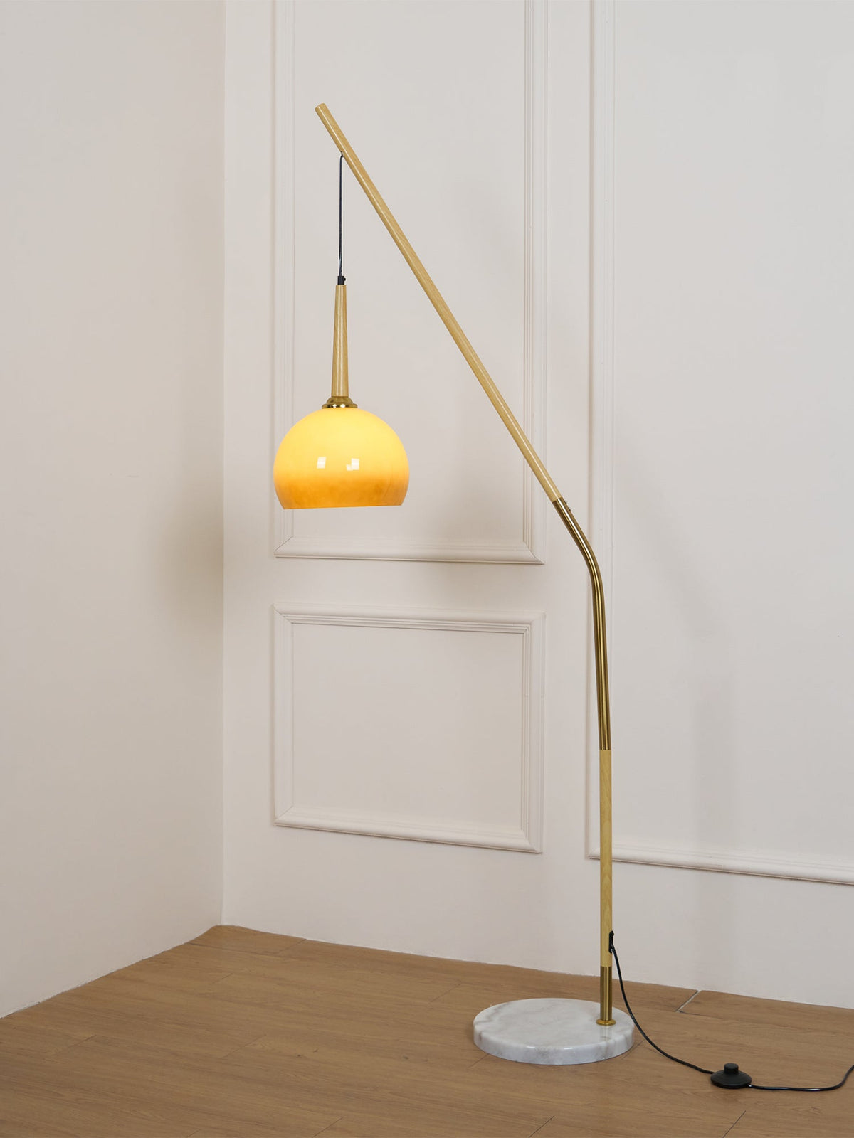 Catalil lampada da terra in vetro Retro