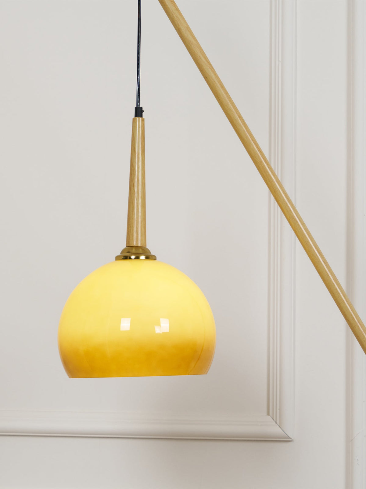Catalil lampada da terra in vetro Retro