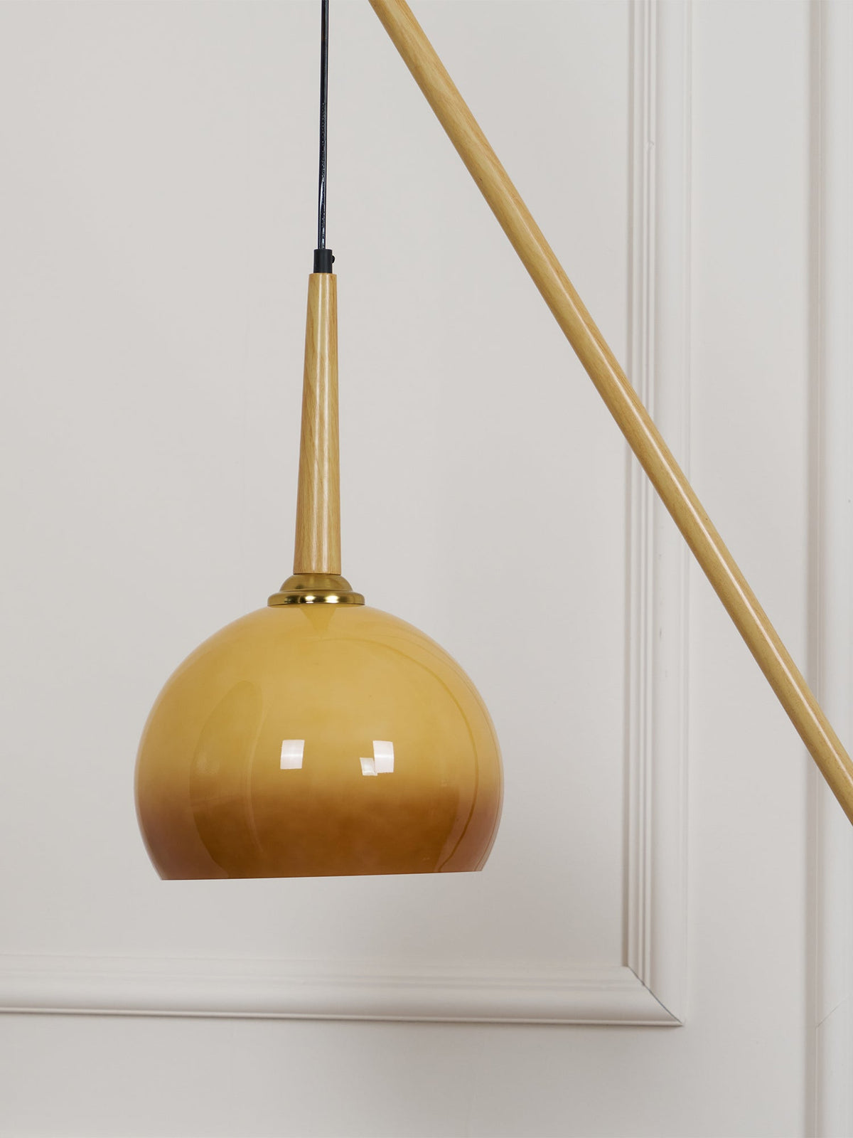 Catalil lampada da terra in vetro Retro