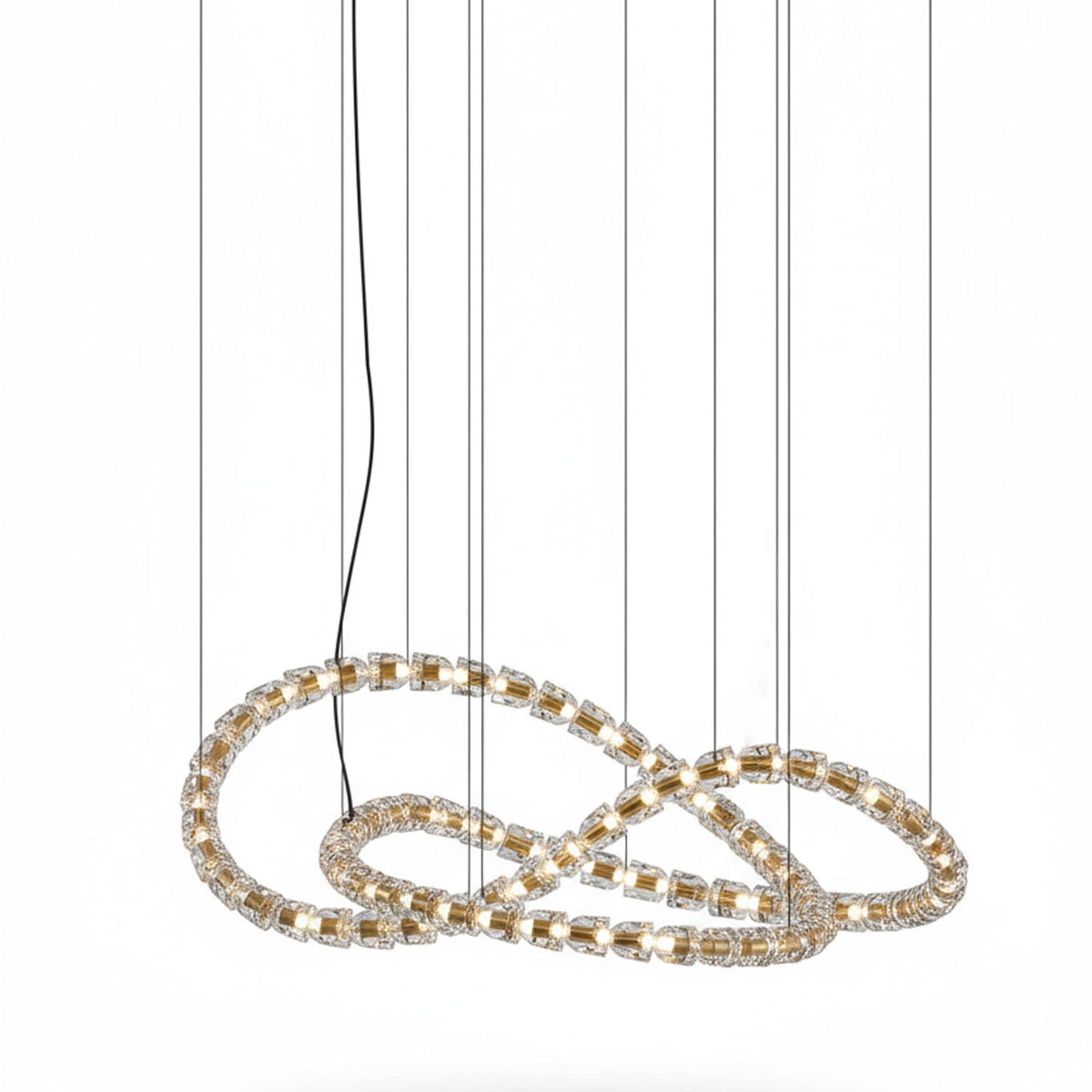 Nexus Oro lampadario in cristallo - 元字段测试