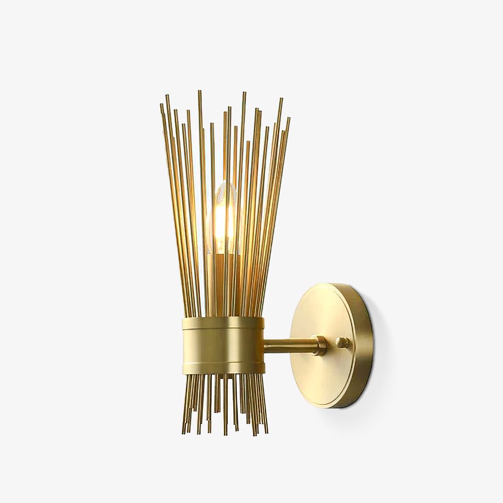 Thresher lampada da parete postmoderna in ottone