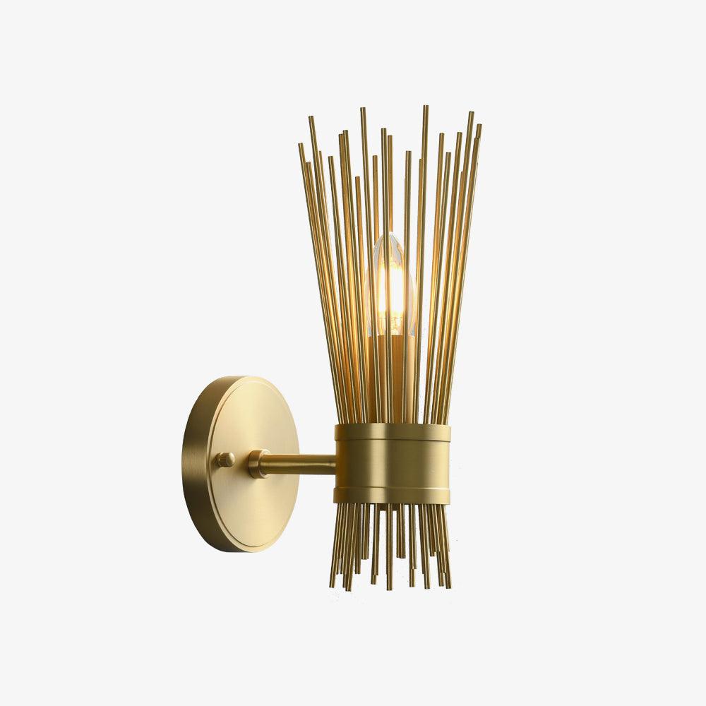Thresher lampada da parete postmoderna in ottone
