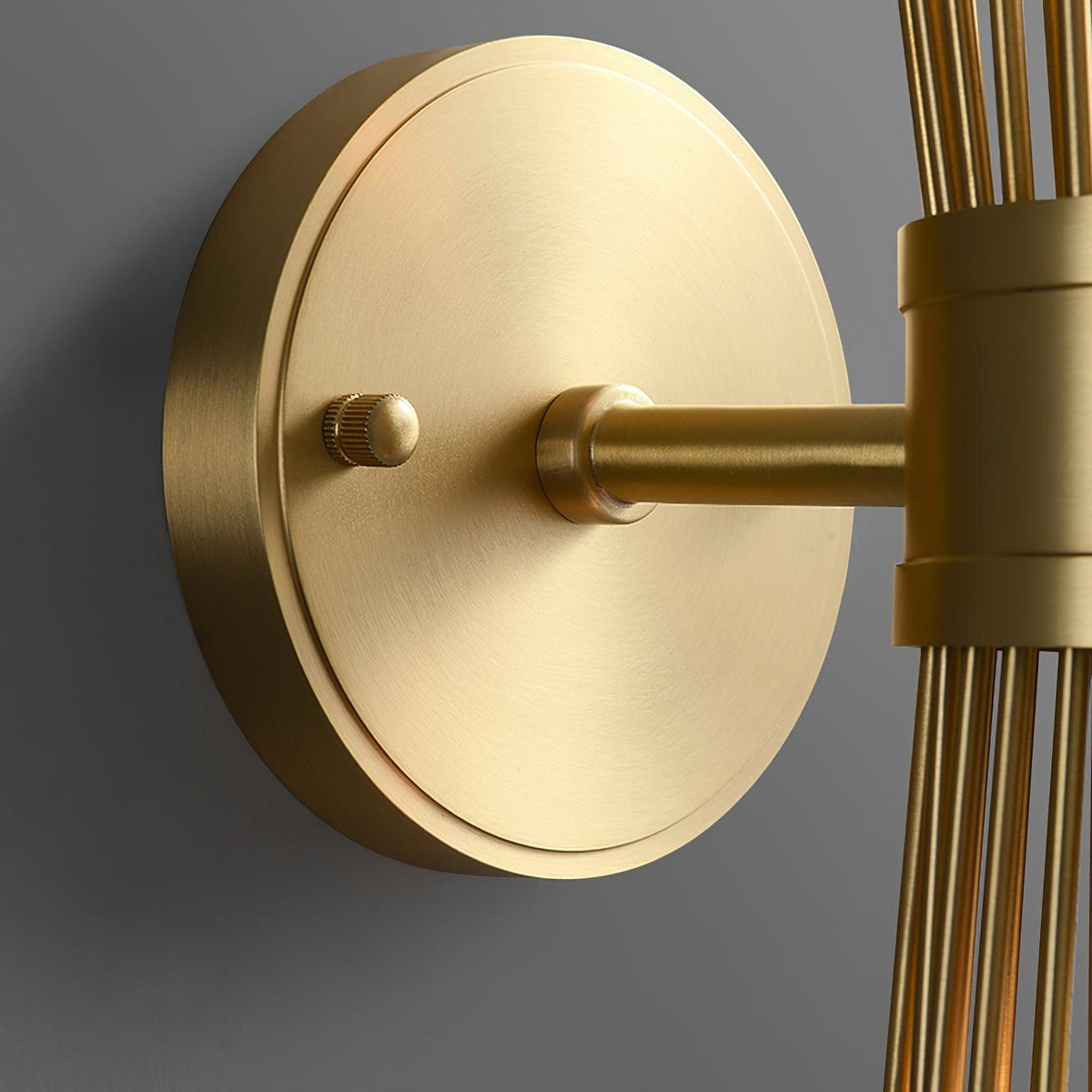 Thresher lampada da parete postmoderna in ottone