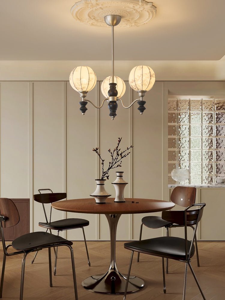 Osilan lampadario Eleganza vintage in legno