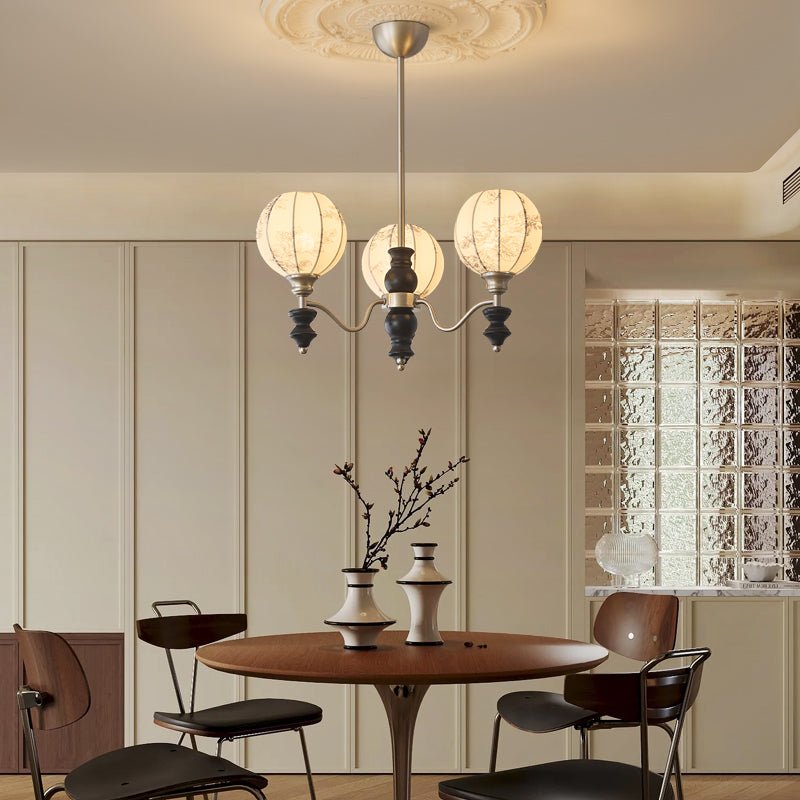 Osilan lampadario Eleganza vintage in legno