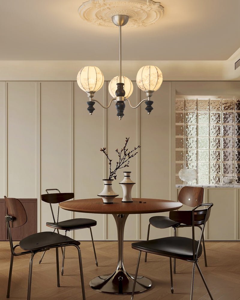 Osilan lampadario Eleganza vintage in legno